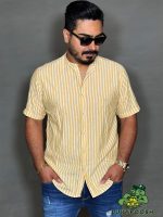 پیراهن یقه کوبایی کانفیدنس کد 48